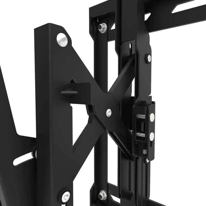 Kanto Extendable Tilting Outdoor Weatherproof Locking TV Wall Mount for 45" to 100" TVs