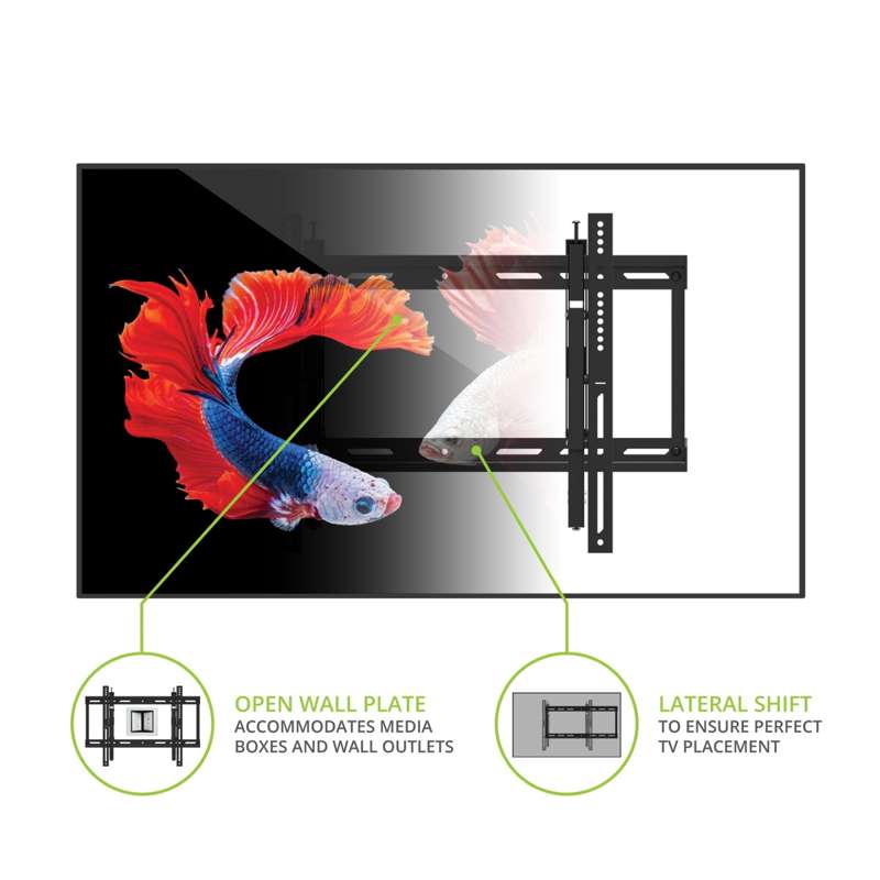 Kanto Extend and Tilting TV Wall Mount for 43" - 90" TVs