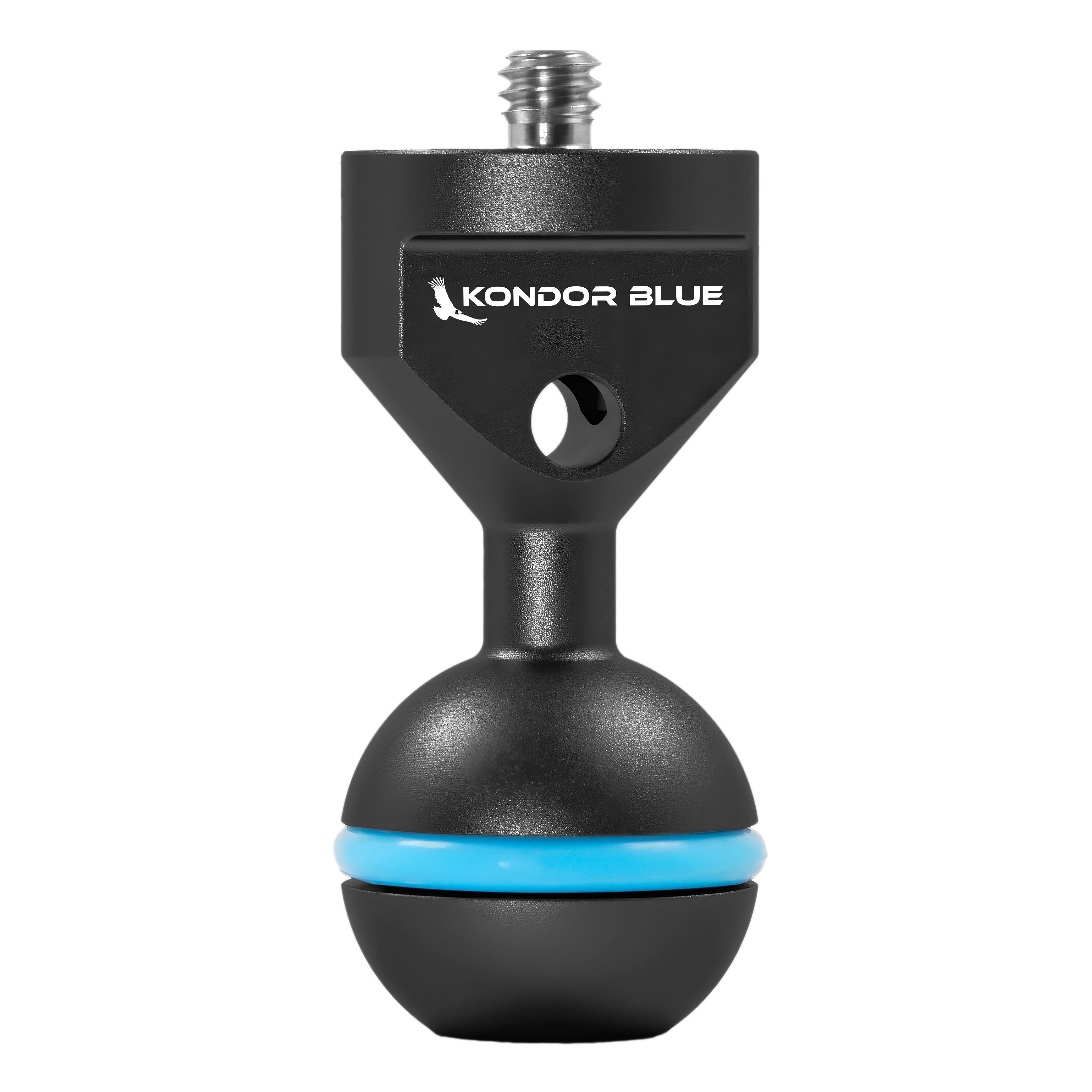 Kondor Blue 1/4" Ball Head for Magic Arms (Black)