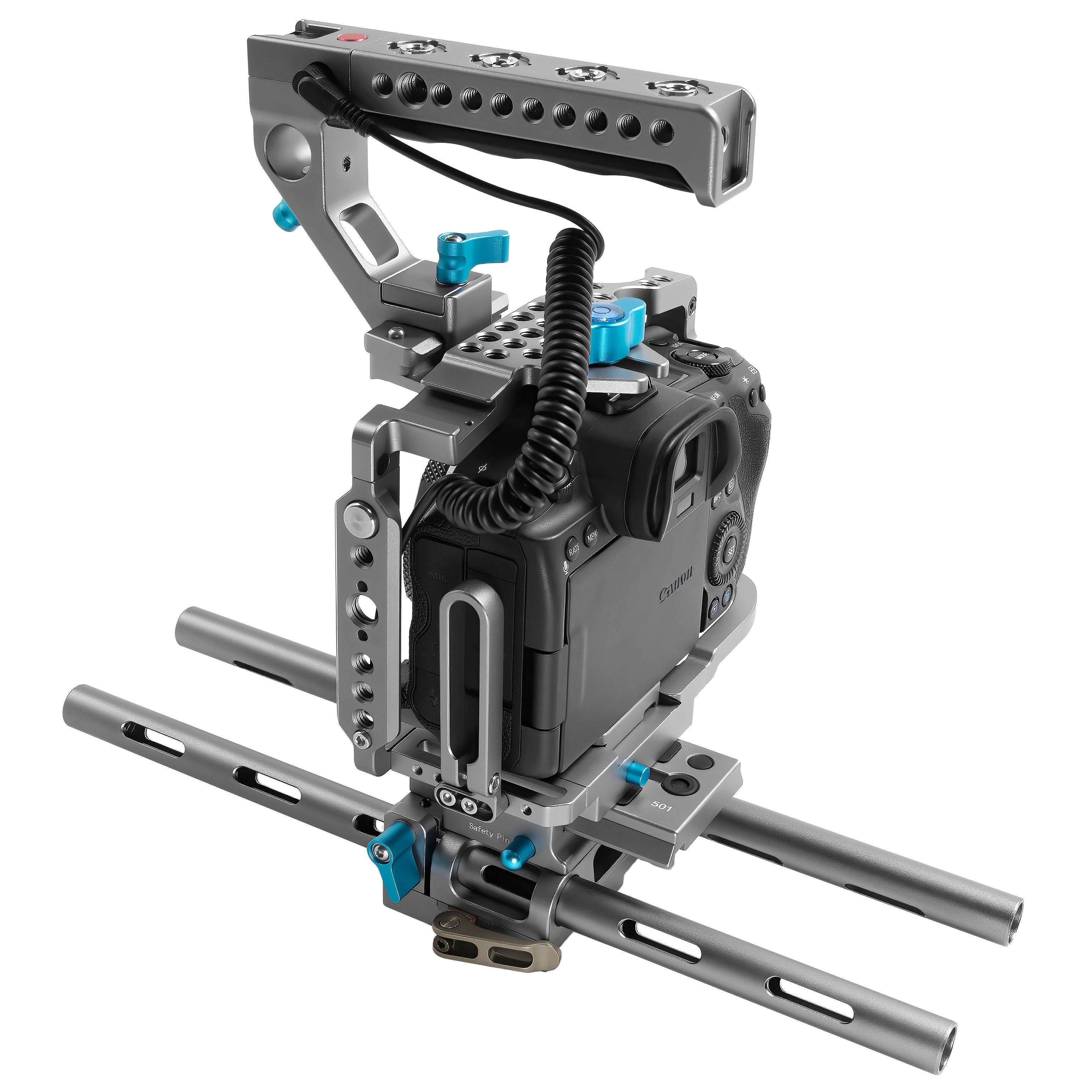 Kondor Blue Canon R5 Base Rig (R5/R6/R) (Space Gray)