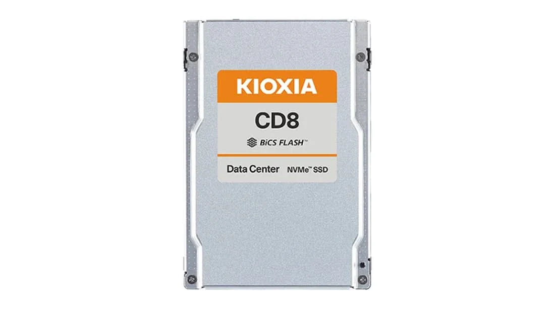 Kioxia KCD8XPUG30T7 CD8-P 7.68TB PCI Express 5.0 2.5-Inch Solid State Drive