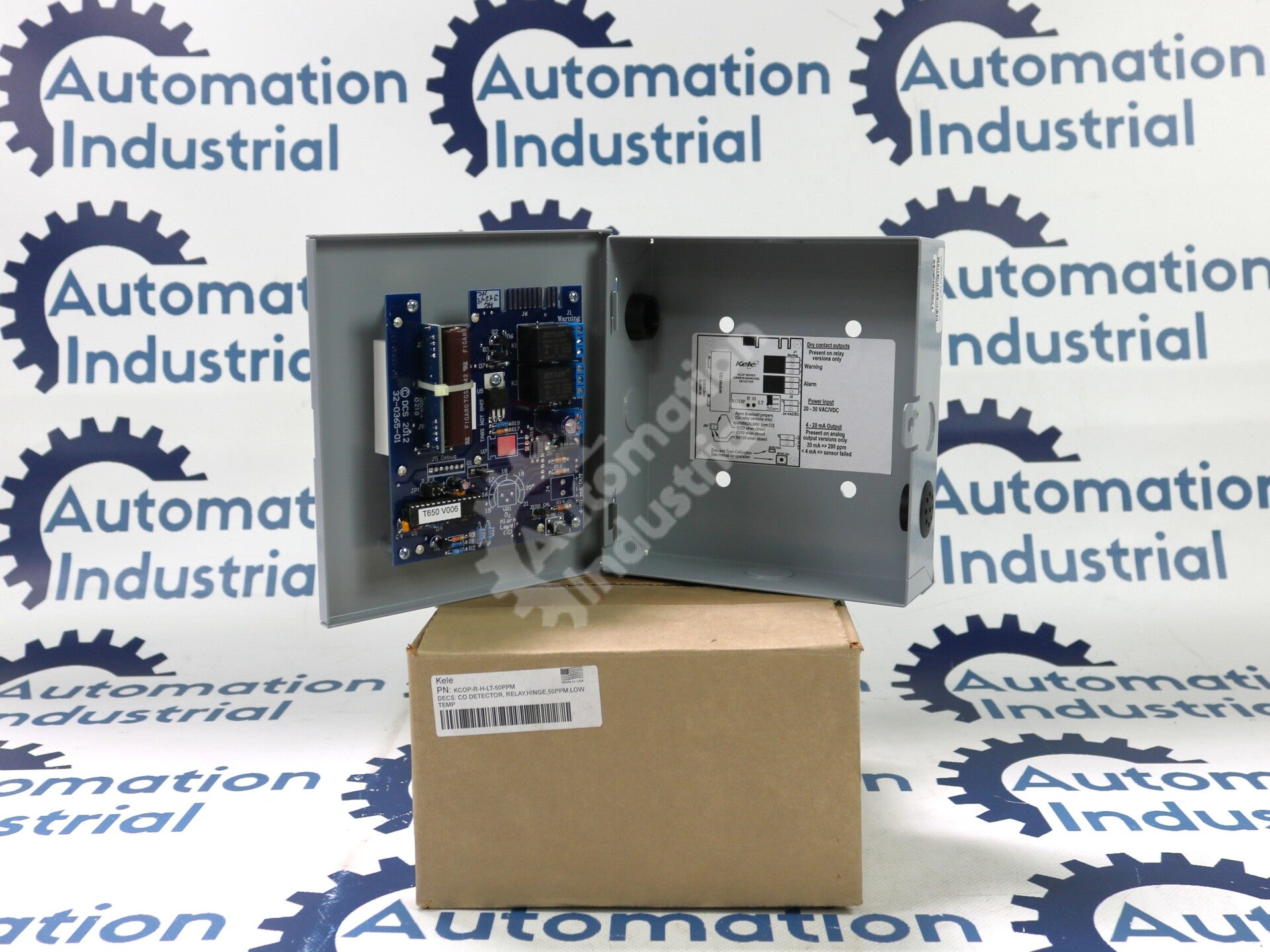 KCOP-R-H-LT-50PPM By Kele Relay Output Carbon Monoxide Sensor NSFP