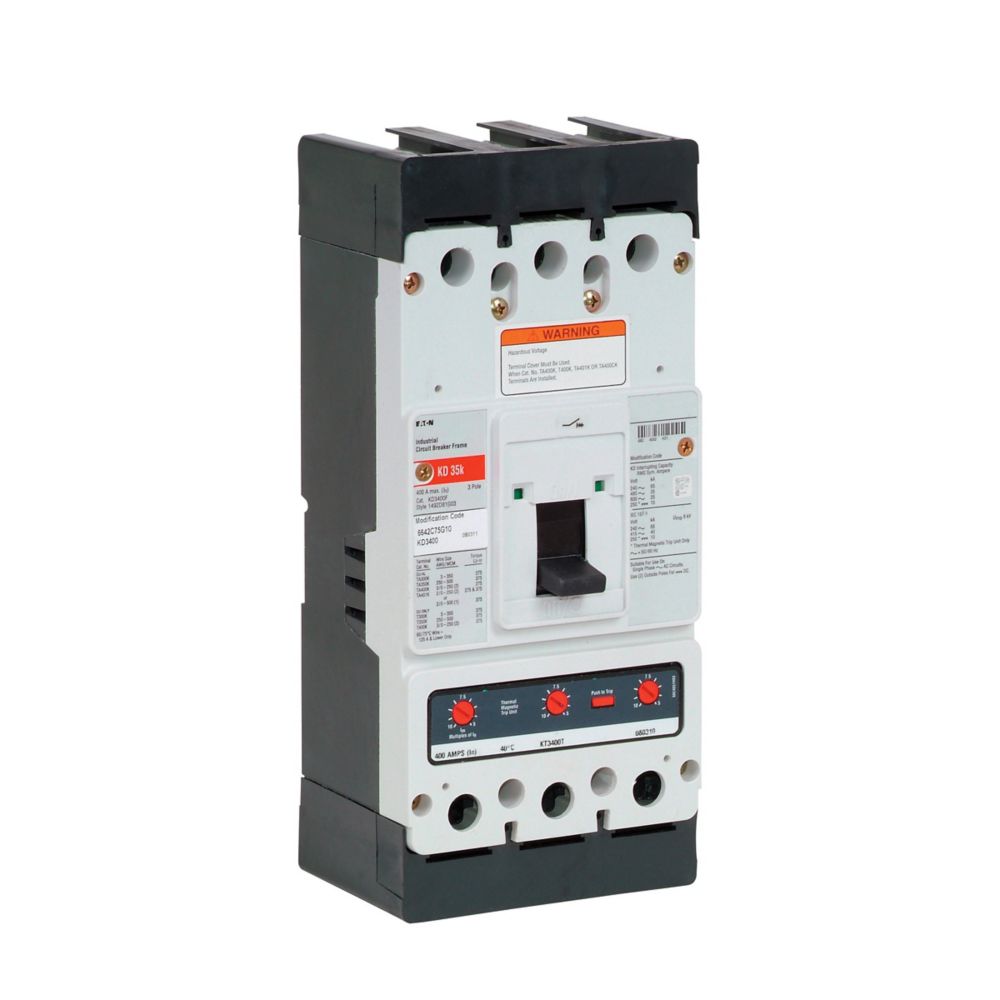 KD3300 | Eaton Series C 300A 3-Pole Molded Case Circuit Breaker