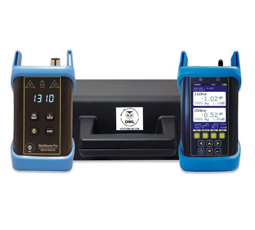 KF7VSX Fiber OWL 7V/WaveSource Pro Single Mode, 1310/1550nm