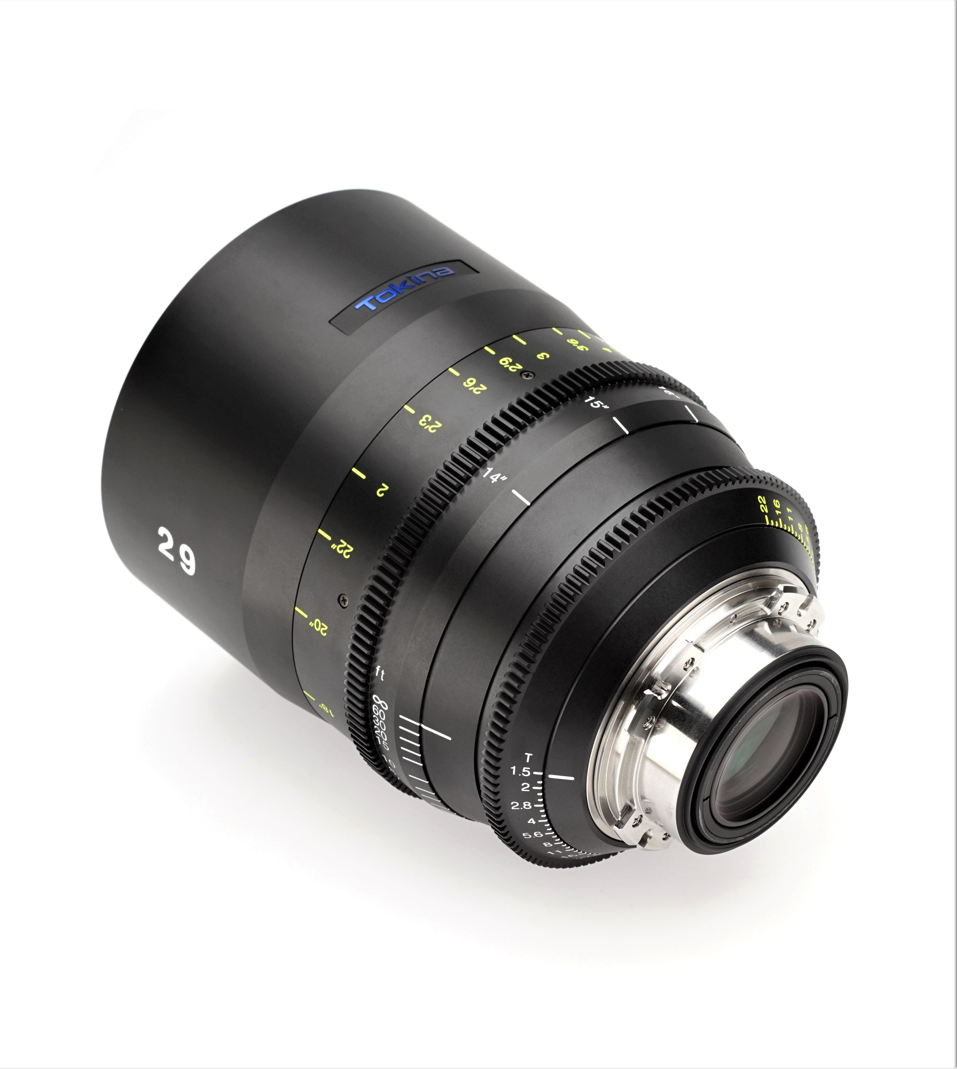 Tokina Cinema Vista 29mm T1.5 Lens (PL Mount, Imperial Focus Scale)