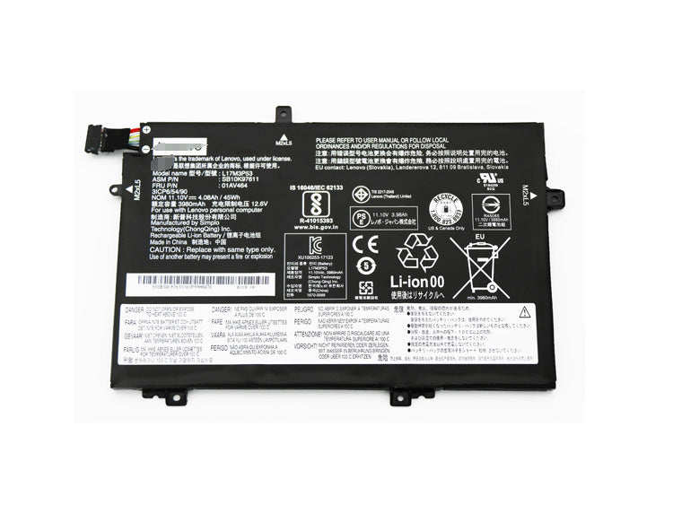 Lenovo L17C3P51 L17M3P51 L17M3P52 01AV448 Battery