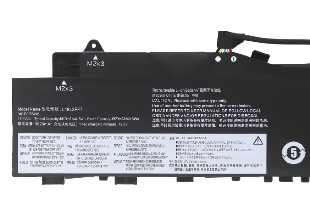 L19L3PF7 Replacement Battery for Lenovo 5B10W86943 IdeaPad 5 14IIL05 81YH00BRBM