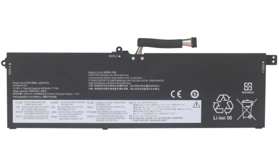L22M4PG3 Battery for Thinkbook 16 G5+ IRH APO ARP  L22C4PG3 L22D4PG3 L22L4PG3