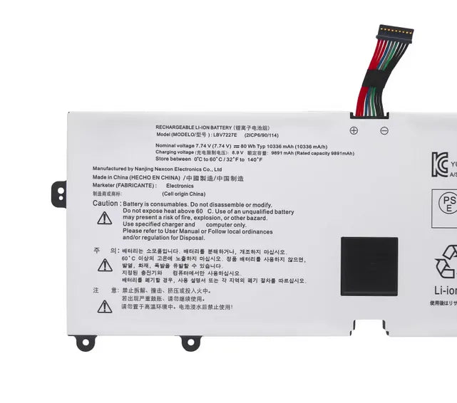 LBV7227E 80Wh Battery For LG LG Gram 16 2021 16ZD90P 16Z90P 17Z90N Q 17Z90P 16Z90P