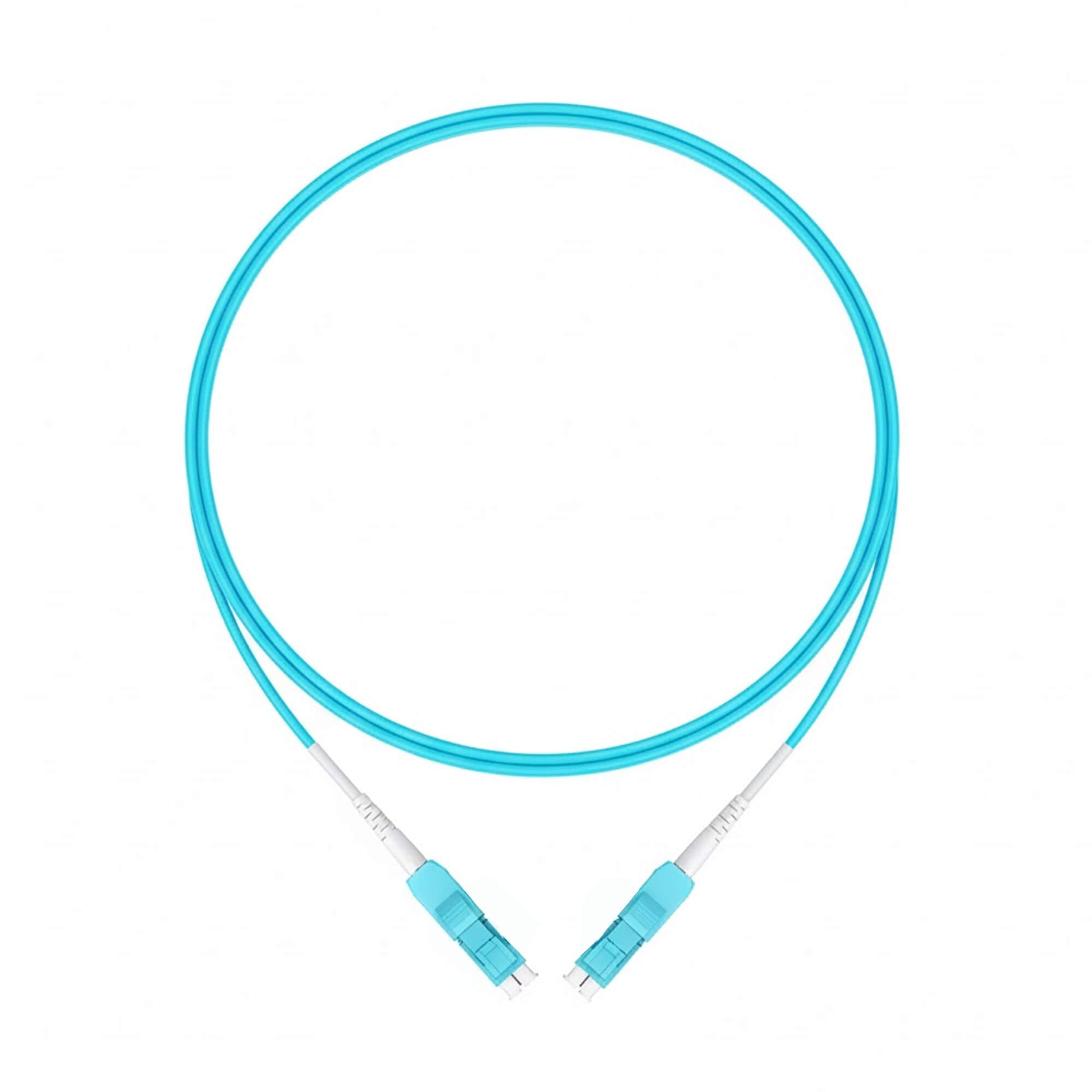NSComm LC UPC to LC UPC Duplex Standard Clip Uniboot Multimode(OM3) Fiber Patch Cable, 2.0mm OFNR