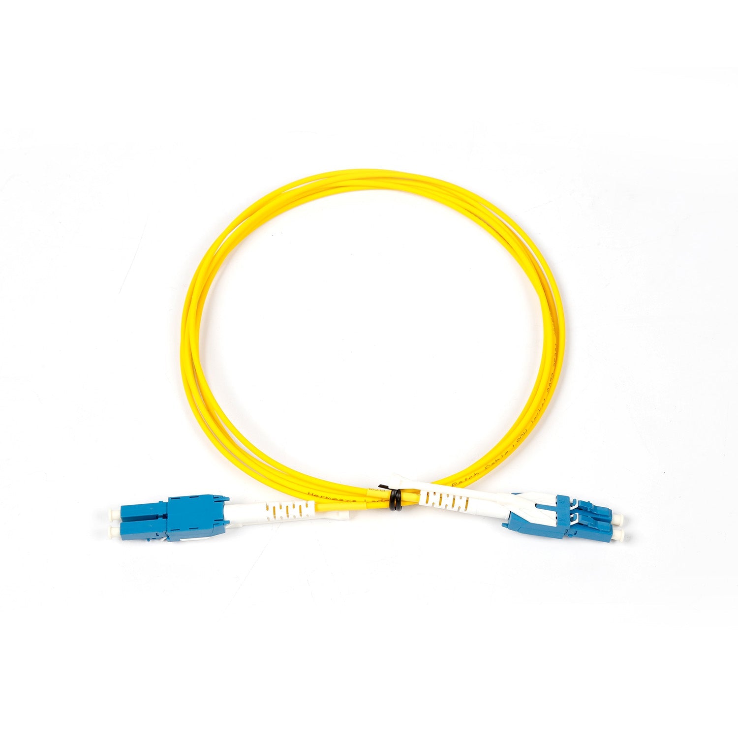 NSComm LC UPC to LC UPC Duplex Standard Clip Uniboot Single Mode Fiber Patch Cable, 2.0mm OFNR
