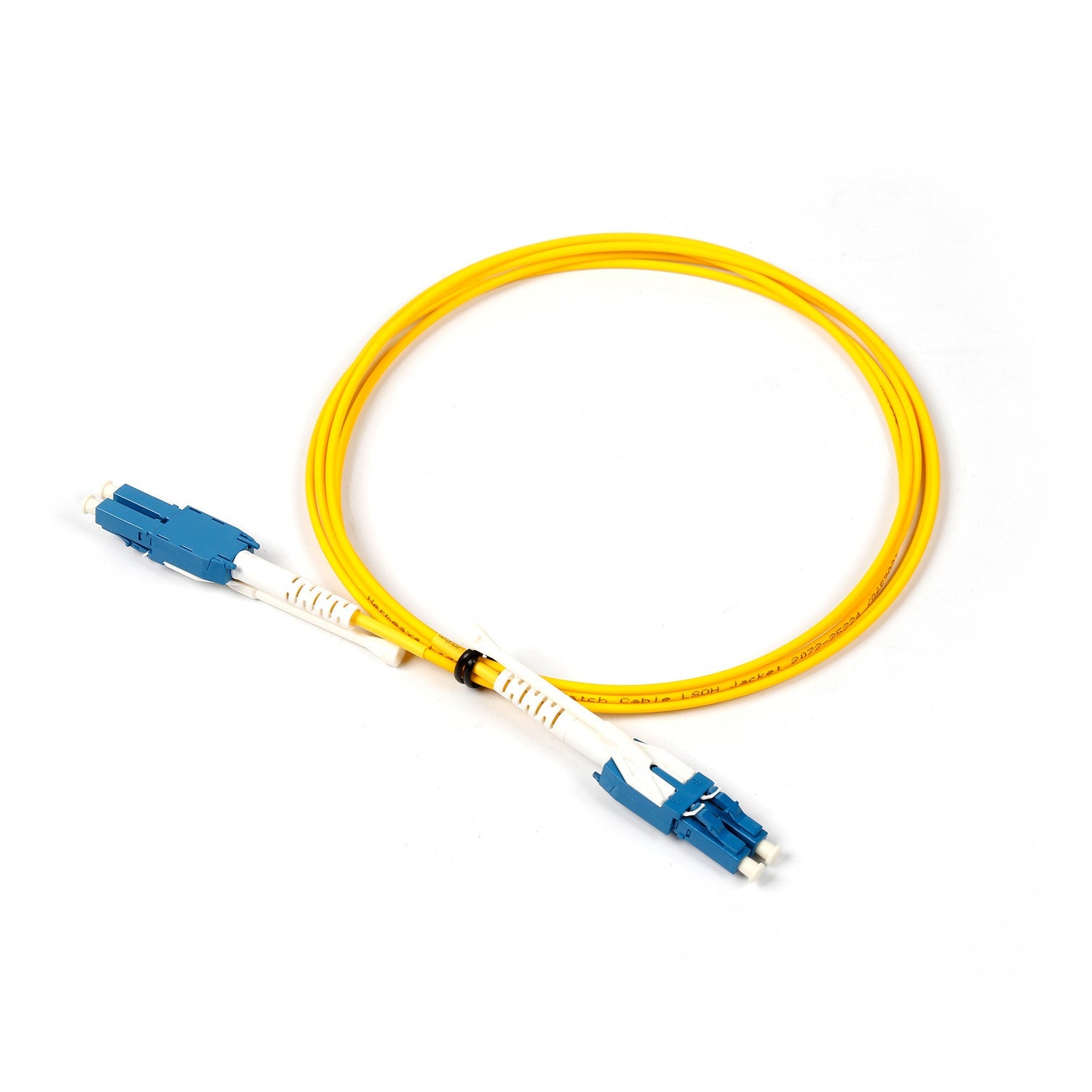 NSComm LC UPC to LC UPC Duplex Standard Clip Uniboot Single Mode Fiber Patch Cable, 2.0mm OFNR