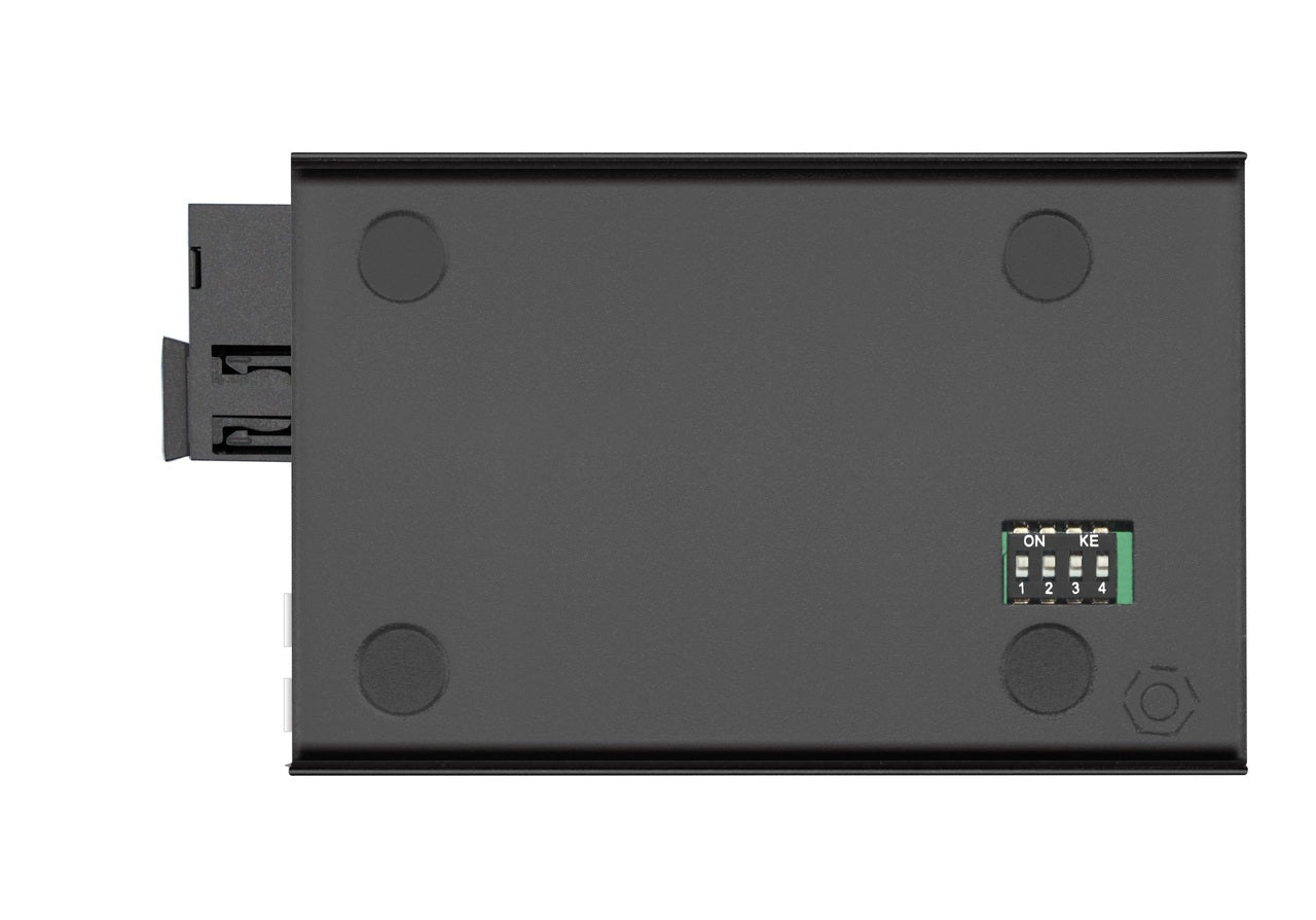 LFC-100-SC20A Fast Ethernet to BiDi WDM SC, 20Km, T:1310/R:1550nm singlemode single strand fiber media converter, LFP and DIP sw settings