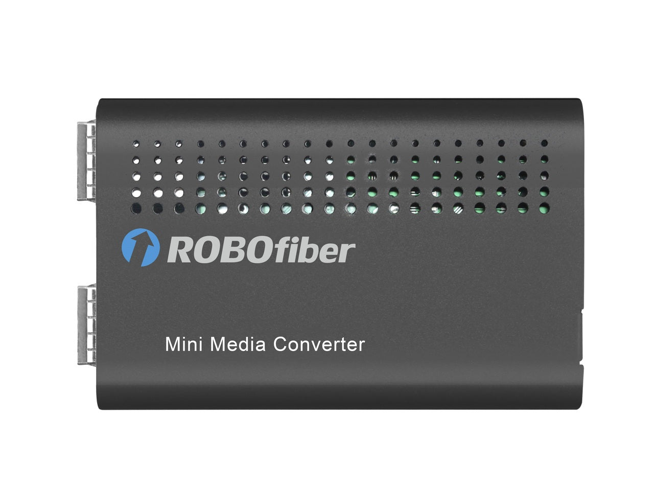 LFC-1000-SS SFP to SFP slot multirate fiber media converter, 155M to 1.25G speeds