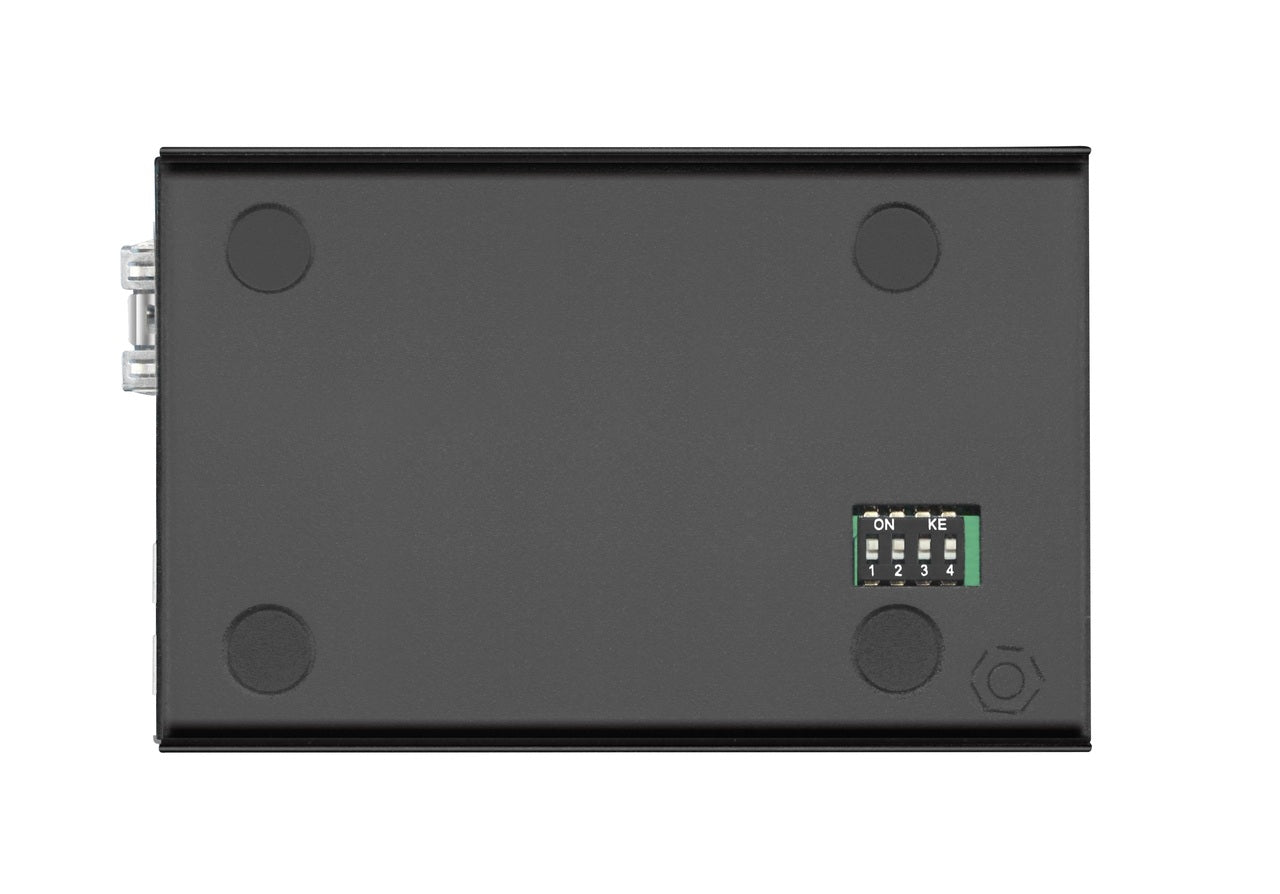 LFC-1001-SFP Gigabit Ethernet to 100/1000BaseX SFP slot fiber media converter, LFP and DIP sw settings