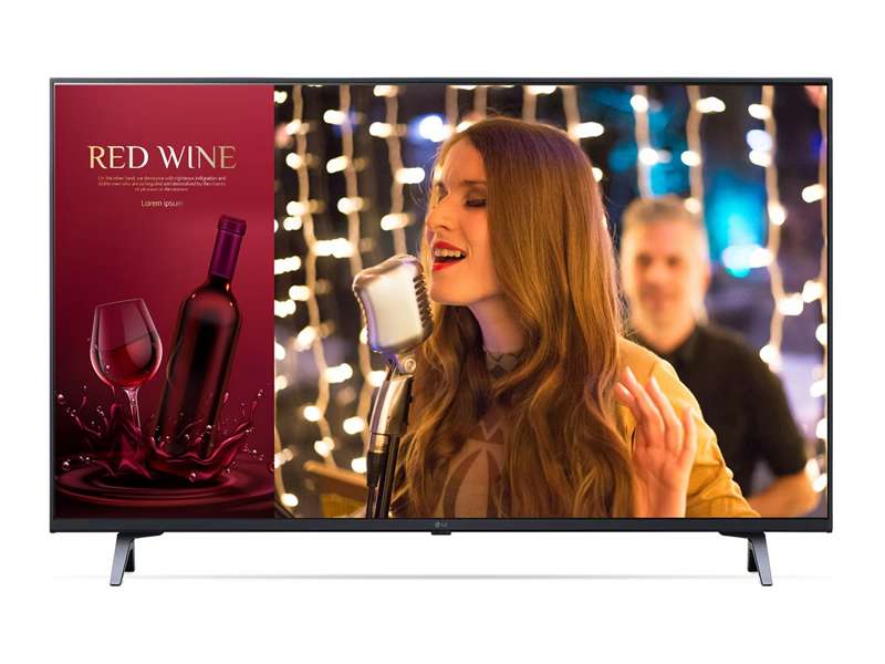 LG Electronics 86" UR340C Series 4K UHD Commercial TV with USB Playback and Pro:Centric Compatibility