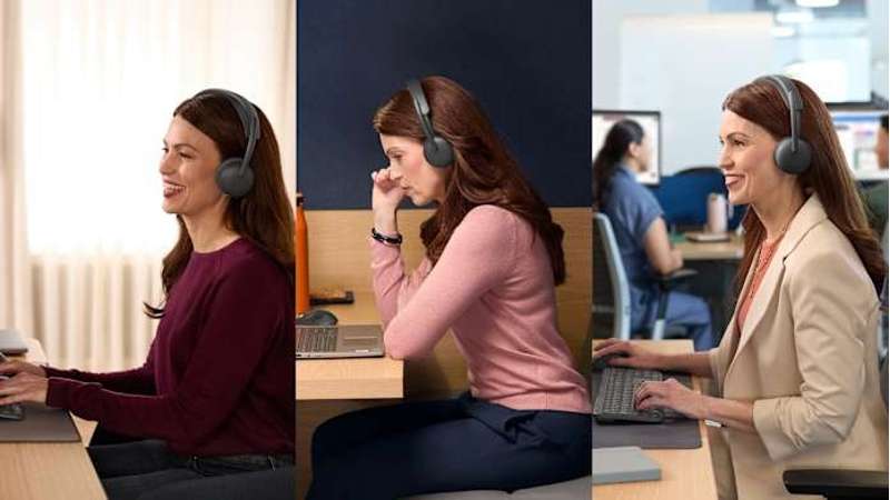 Logitech Zone Wireless 2 ES for Business Wireless Headset - Teams version, Native Bluetooth, Graphite