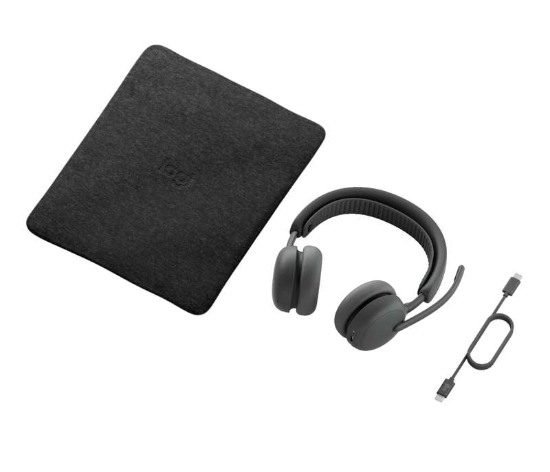 Logitech Zone Wireless 2 ES for Business Wireless Headset - Teams version, Native Bluetooth, Graphite