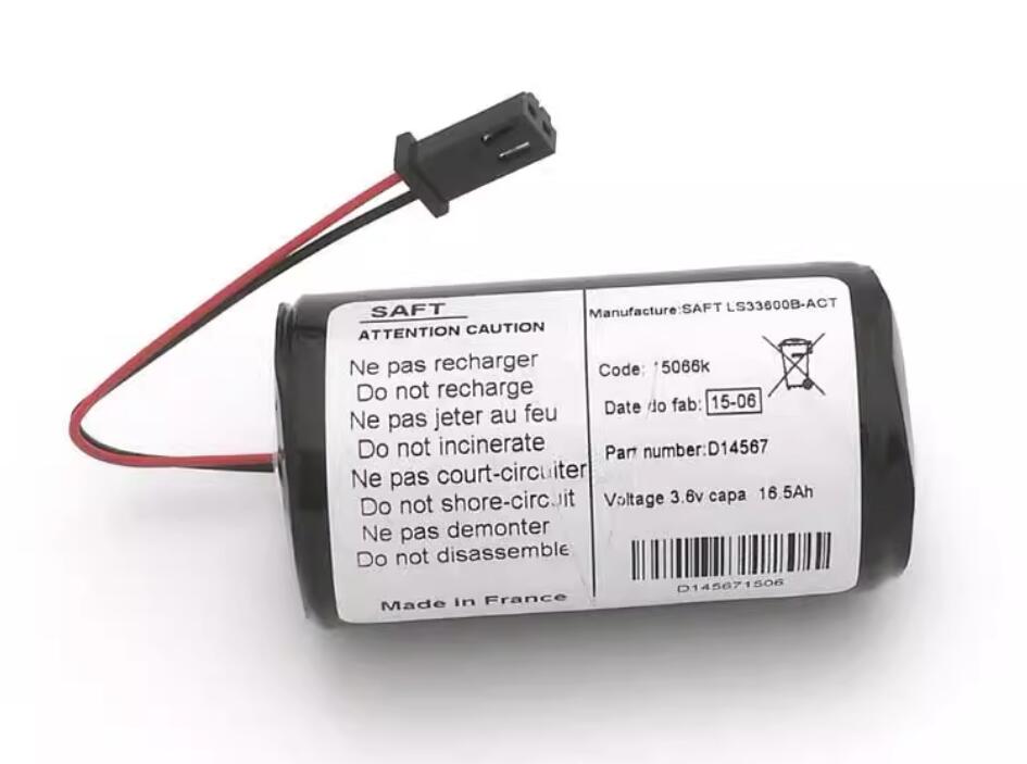 SAFT LS33600B-ACT D14567 Battery for Corus A111472 gas volume converter