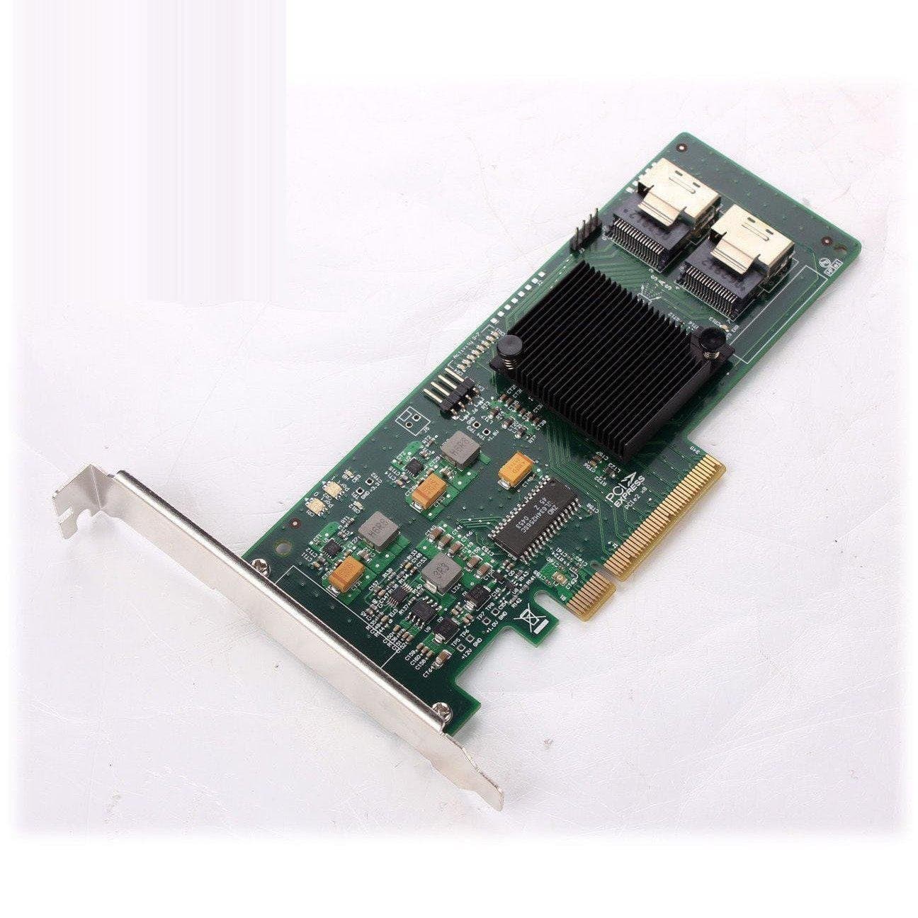 LSI Controller Card SAS 9211-8i IT Mode 8 Port 6Gb/s + 2*SFF-8087 SATA Cable-FoxTI