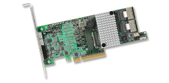LSI MegaRAID SAS 9266-8i 8-Port PCI-Express SAS SATA RAID Controller. Card Only.