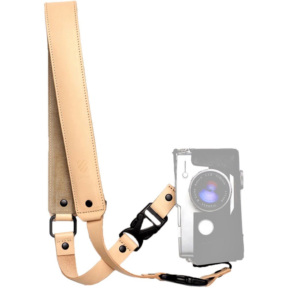 Langly Premium Leather Camera Strap