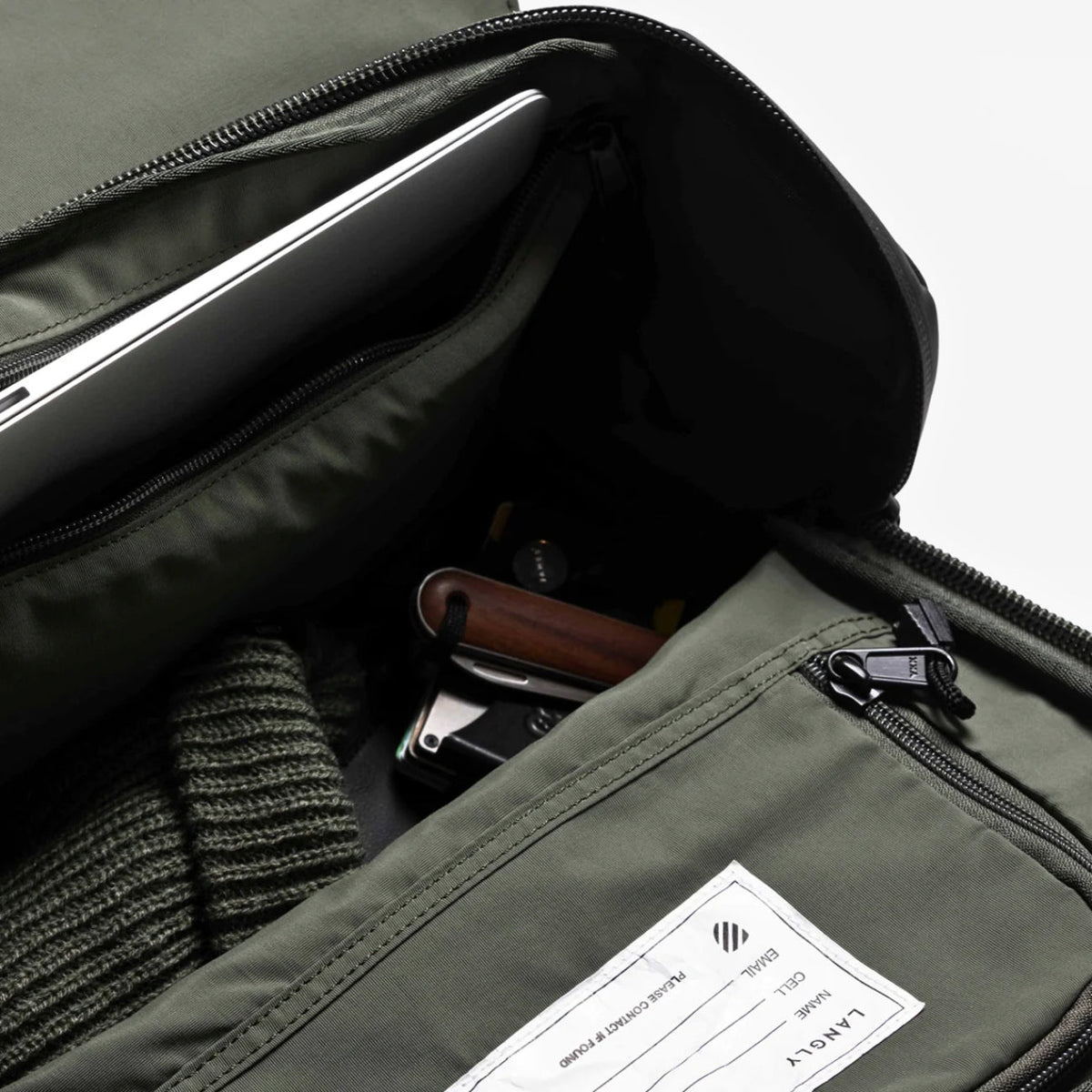 Langly Alpha Globetrotter Camera Backpack (Forest Green)