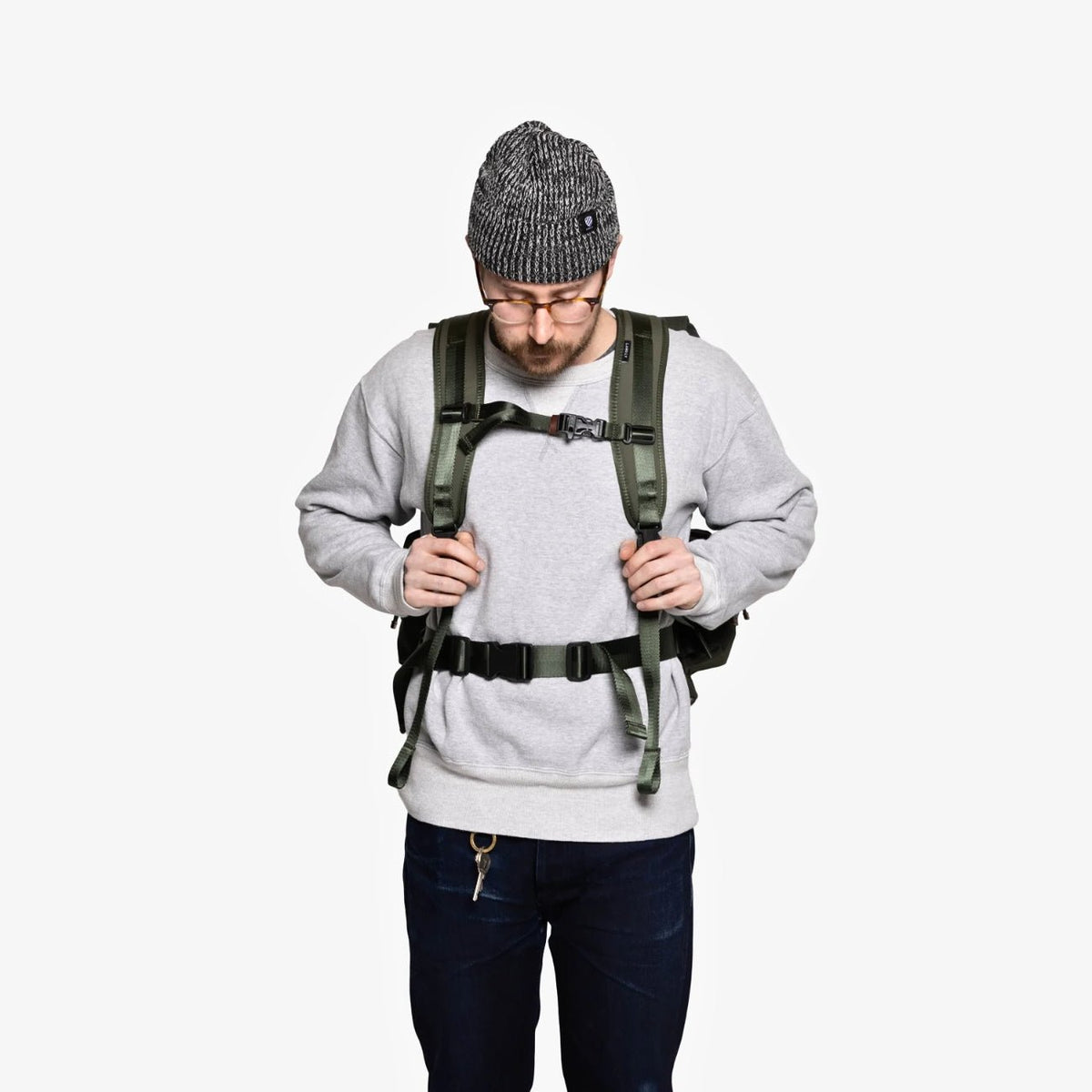 Langly Alpha Globetrotter Camera Backpack (Forest Green)