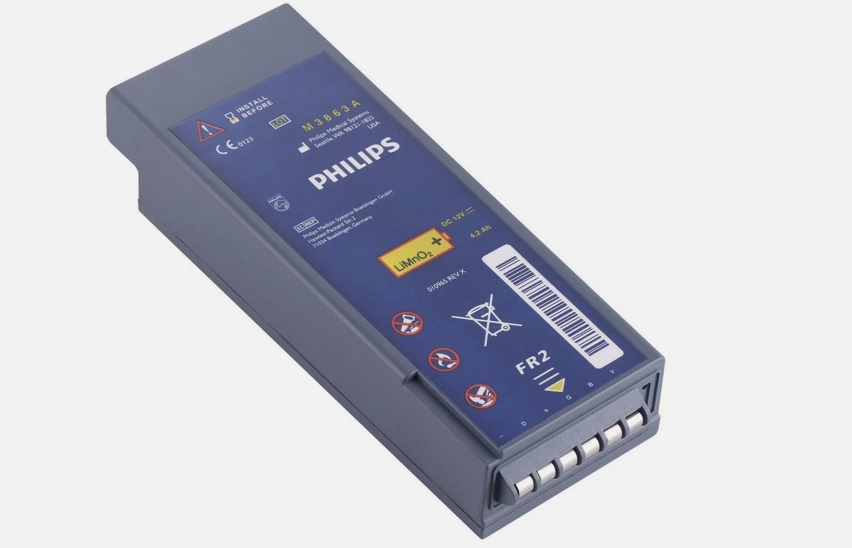 M3863A M3860A M3861A M3840A Battery for Philips HeartStart FR2/FR2+ Defibrillator