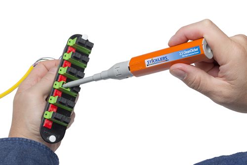 Sticklers MCC-CCU250 2.5mm CleanClicker 750 for SC, ST, FC - BLUE