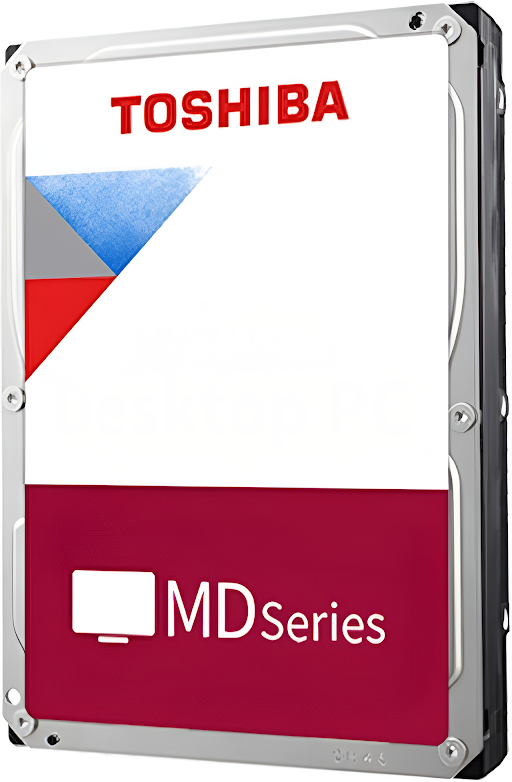 Toshiba MD06 MD06ACA10TV 10TB 7.2K RPM SATA 6Gb/s 512e 3.5in Refurbished HDD