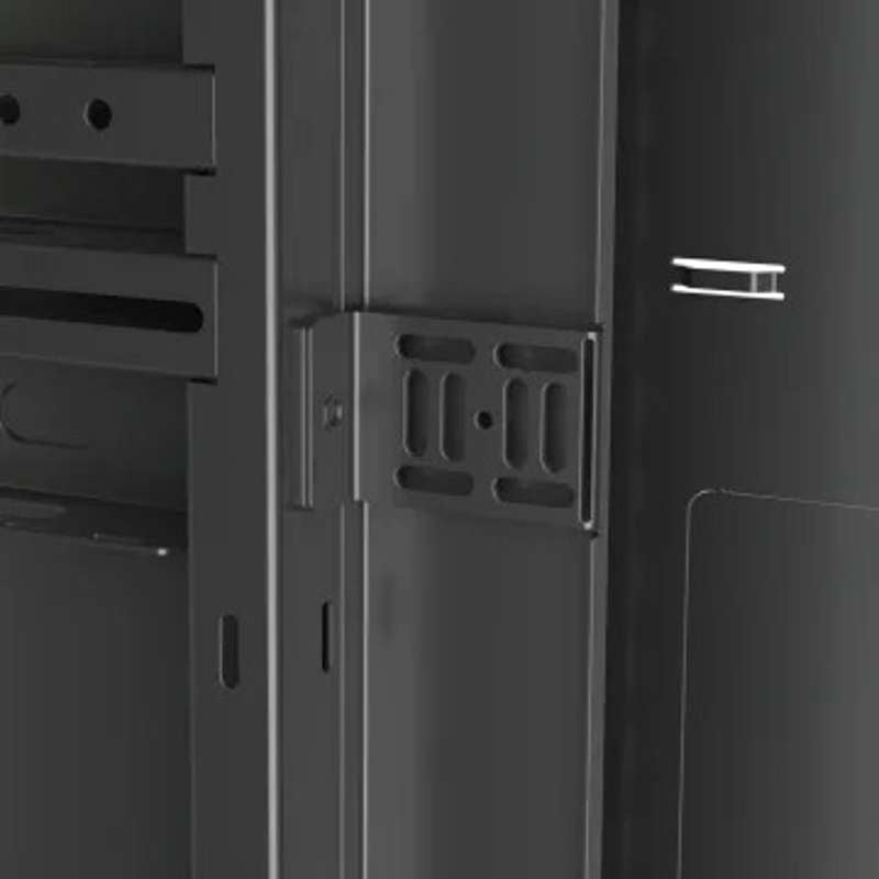 Middle Atlantic DWR Series Pivoting Wall Rack, 12 Rack Units, 22in Depth