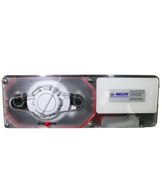 Mircom MIX-DH3100 Alpha Intelligent Duct Smoke Detector Photoelectric Addressable