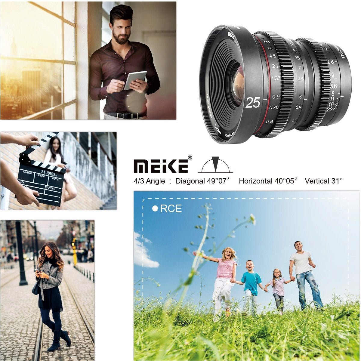 Meike Cinema Prime 25mm T2.2 Lens (Sony E Mount)