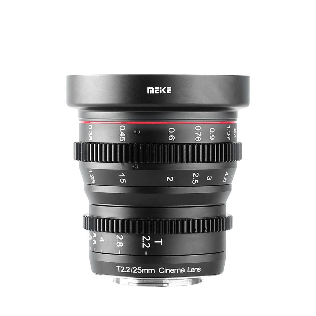 Meike Cinema Prime 25mm T2.2 M4/3 Lens (MFT Mount)