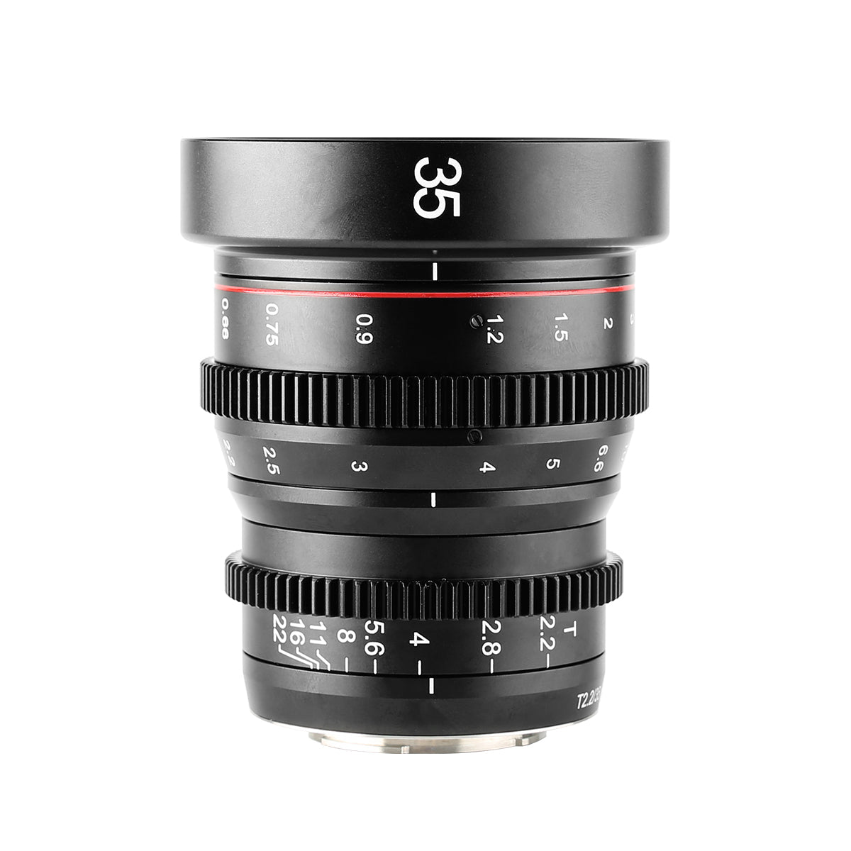 Meike Cinema Prime 35mm T2.2 M4/3 Lens (MFT Mount)