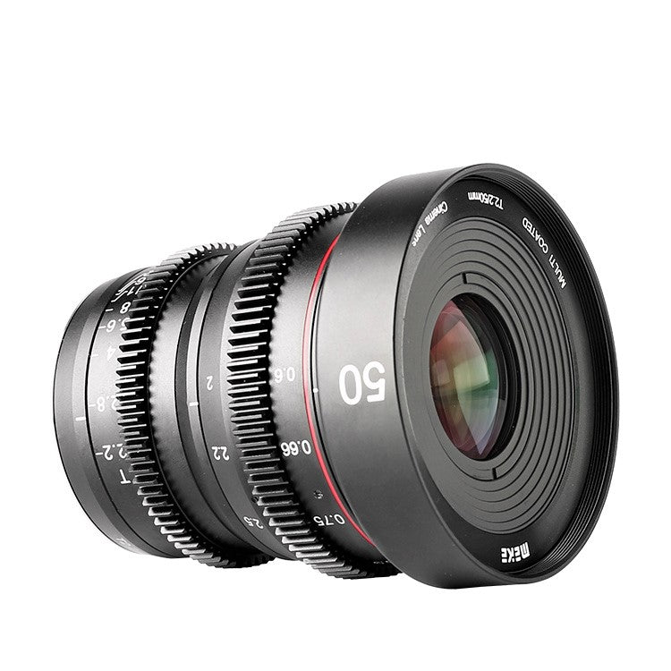 Meike Cinema Prime 50mm T2.2 Lens (Fujifilm X Mount)