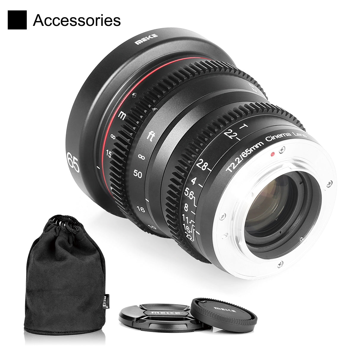 Meike Cinema Prime 65mm T2.2 Lens (Sony E Mount)