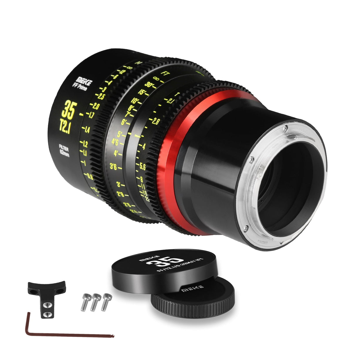 Meike Cinema Full Frame Cinema Prime 35mm T2.1 Lens (L Mount)