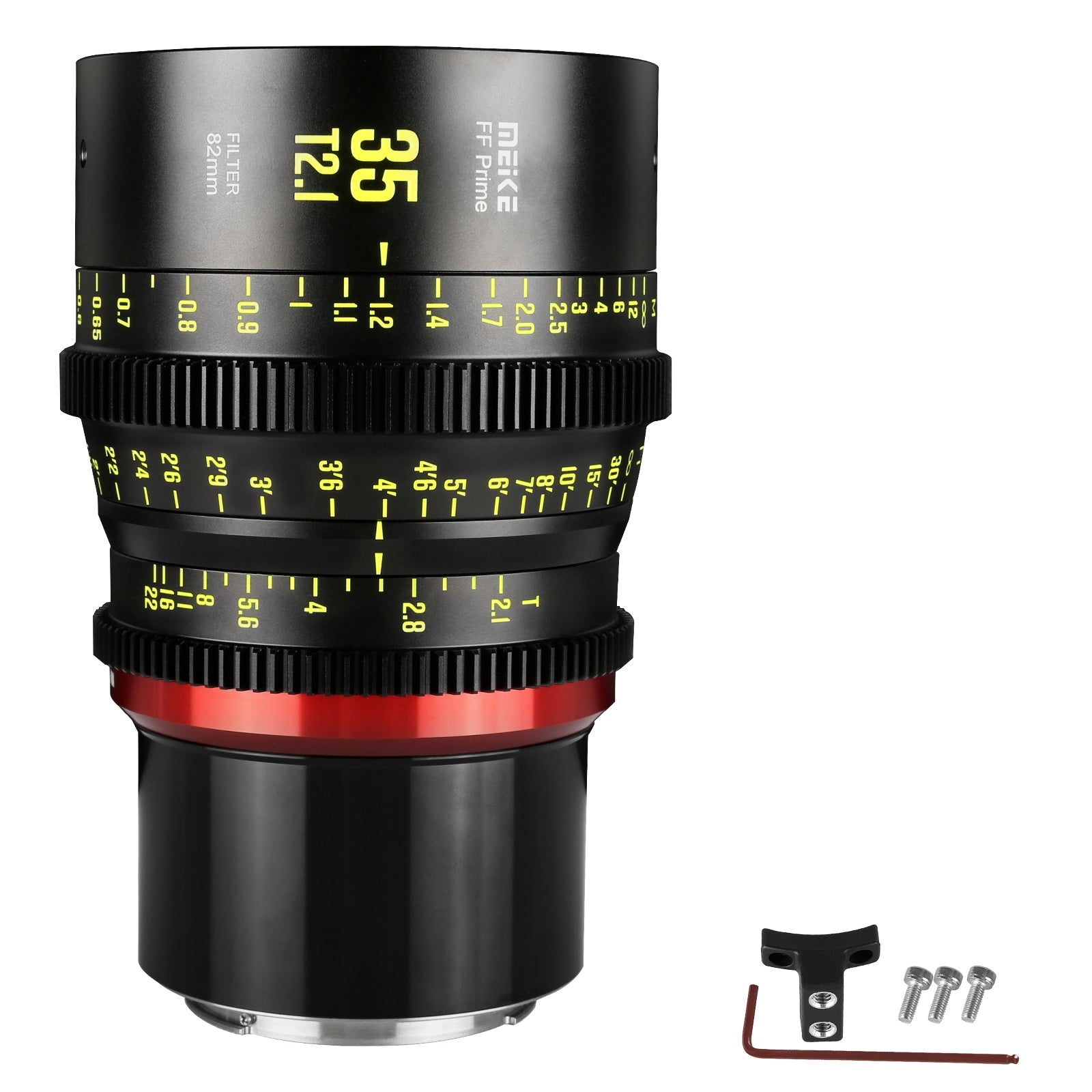 Meike Cinema Full Frame Cinema Prime 35mm T2.1 Lens (RF Mount)
