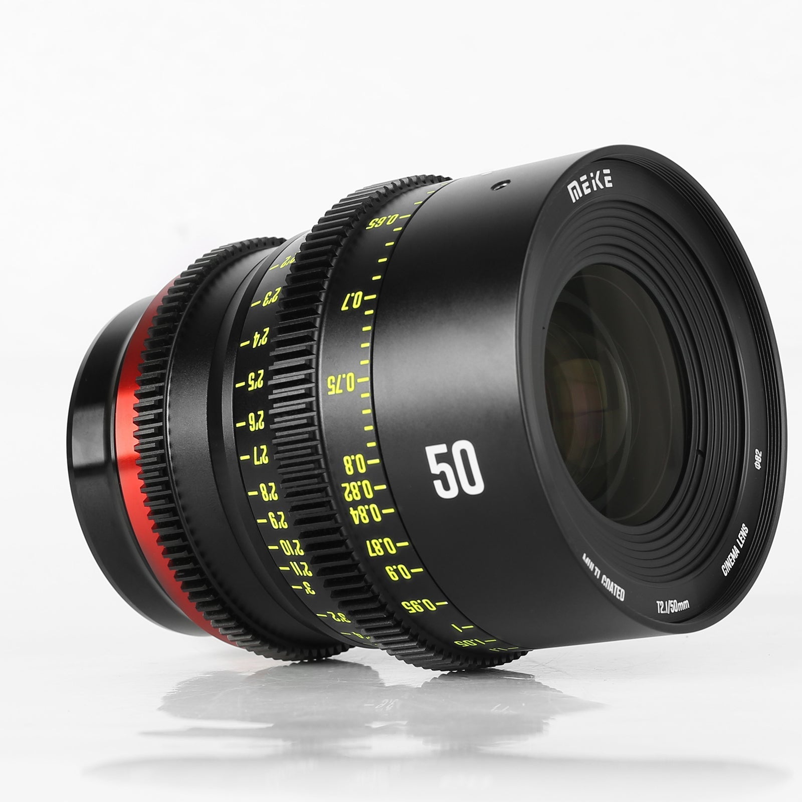 Meike Cinema Full Frame Cinema Prime 50mm T2.1 Lens (EF Mount)