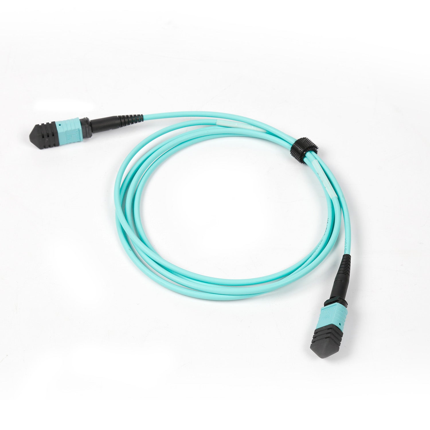 NSComm MPO Jumper Cables, MPO-12 UPC (Female) to MPO-12 UPC (Female), 12 Fibers, Multimode (OM3), OFNR, Low Loss, Polarity Type B