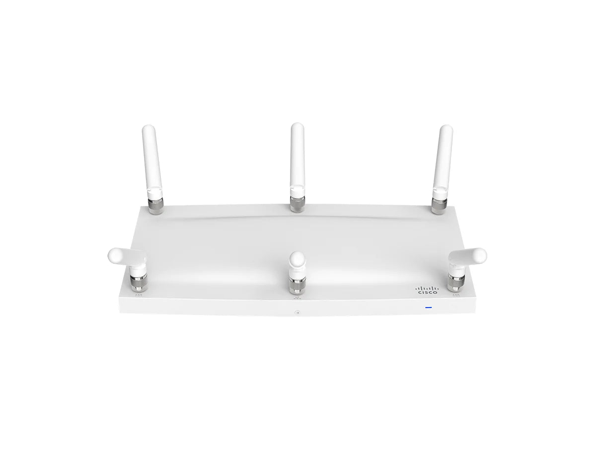 Cisco Meraki Wi-Fi 6 Cloud Managed with External Antennas and Multigigabit Ethernet Access Point  (MR46E-HW)