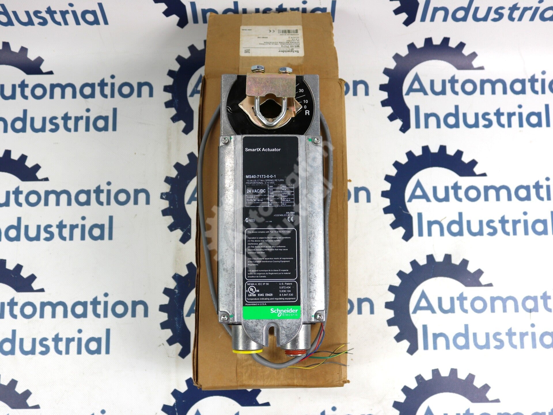 MS40-7173-0-0-1 By Schneider Electric 17Nm Spring Proportional Actuator NSFP