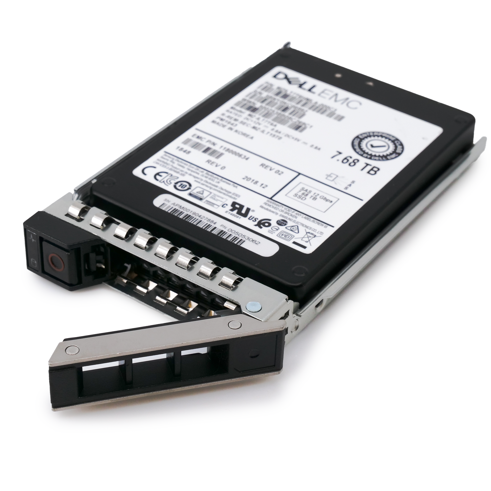 Dell EMC 118000634 G14 7.68TB SAS 12Gb/s 512e 1DWPD 2.5in Solid State Drive