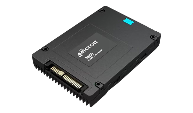 Micron 7450 Pro 3.84TB U.3 NVMe 2.5" Solid State Drive