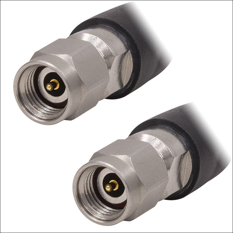 T-KMM12 - Microwave Cable, 2.92 mm Male to 2.92 mm Male, 12" (305 mm)