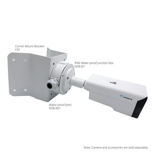 Luminys N5B-12LA2 12MP Network LumiLuxSmart Bullet Camera (2.8 mm)