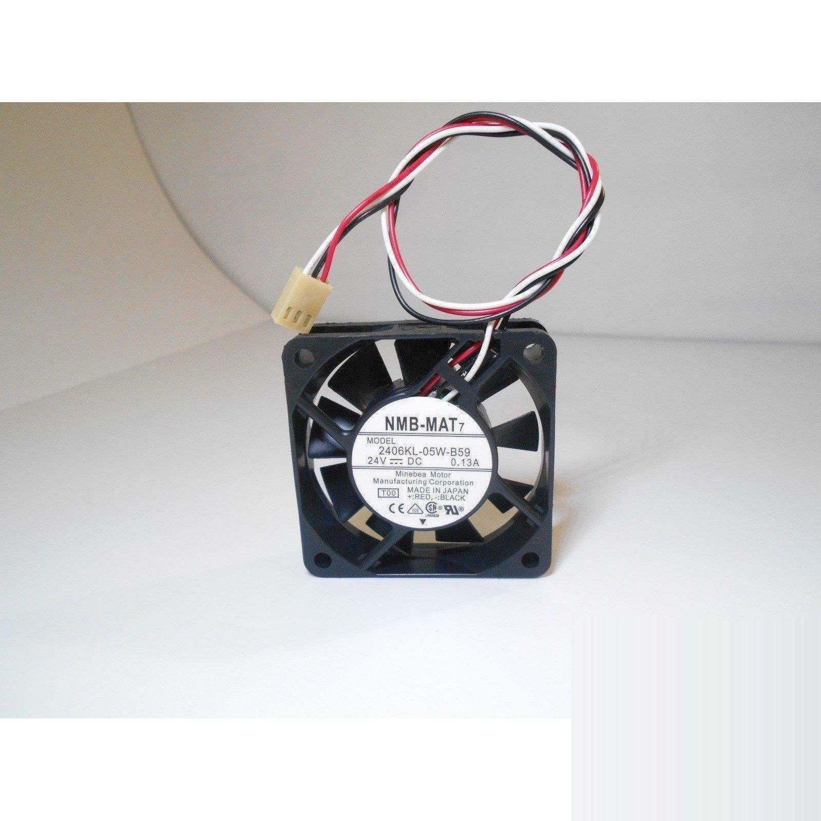 NMB 2406KL-05W-B59 Fan 24V 0.13A 60*60*15 3pin-FoxTI