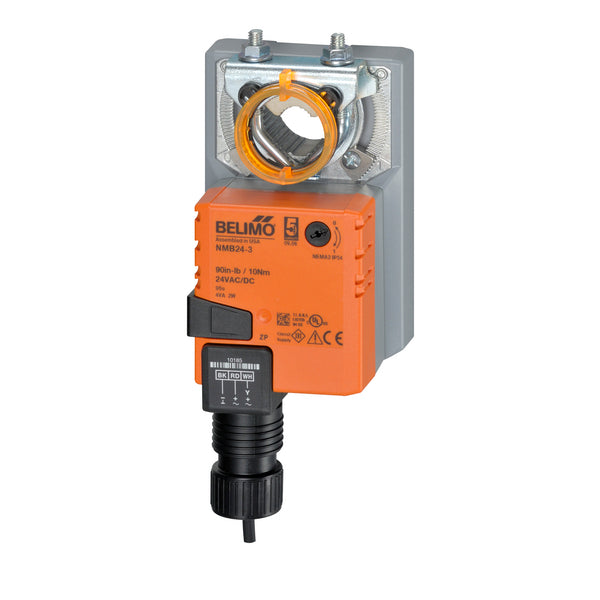 Belimo NMCB24-3 24V Non-Spring Return Damper Actuator 10 Nm On/Off Floating Point Control
